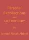 [Gutenberg 47332] • Personal Recollections and Civil War Diary, 1864